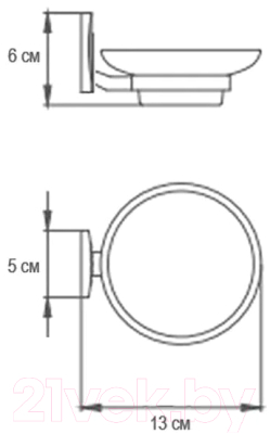 Мыльница Ekko E1602