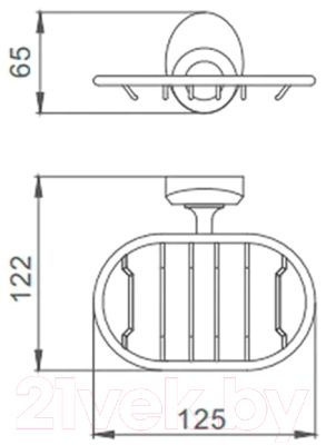 Мыльница Ekko E1602-1