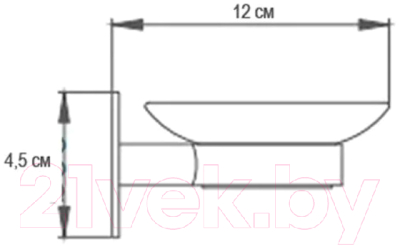Мыльница Ekko E1702