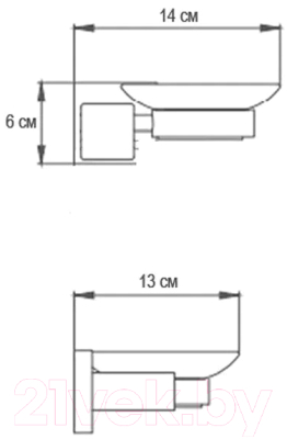 Мыльница Ekko E3402