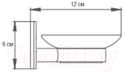 Мыльница Ekko E3602