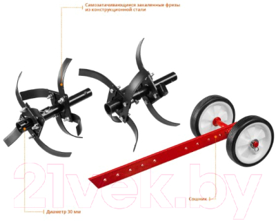 Мотокультиватор бензиновый Зубр МКТ-170