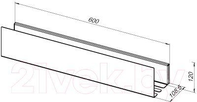 Полка для ванной Aquanet Магнум 302231