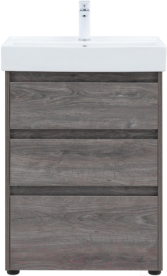 Тумба под умывальник Aquanet Nova Lite 60 / 302470 (дуб рошелье) - фото