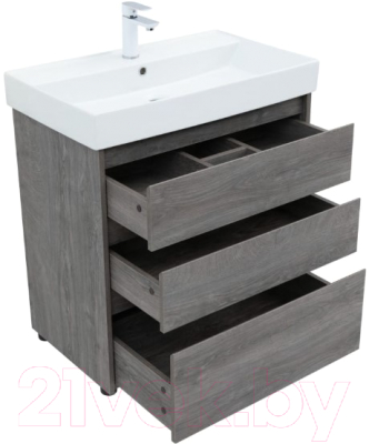 Тумба под умывальник Aquanet Nova Lite 75 / 302473