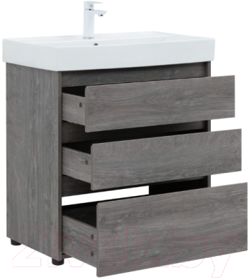 Тумба под умывальник Aquanet Nova Lite 75 / 302473