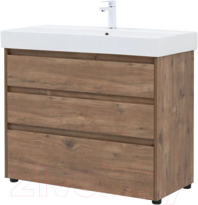 Тумба под умывальник Aquanet Nova Lite 100 / 302480 - фото