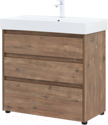 Тумба под умывальник Aquanet Nova Lite 85 / 302477