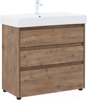 Тумба под умывальник Aquanet Nova Lite 85 / 302477