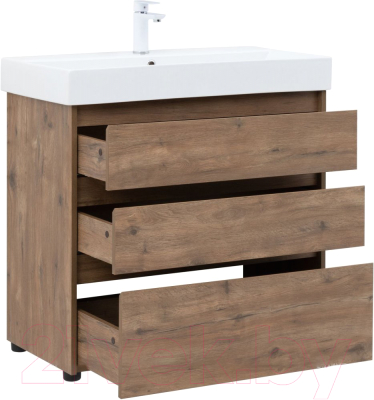 Тумба под умывальник Aquanet Nova Lite 85 / 302477