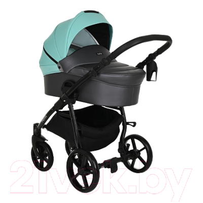 Детская универсальная коляска Tutis Novo 2 в 1 / 1142236 (Antracite Metalic/Mint)