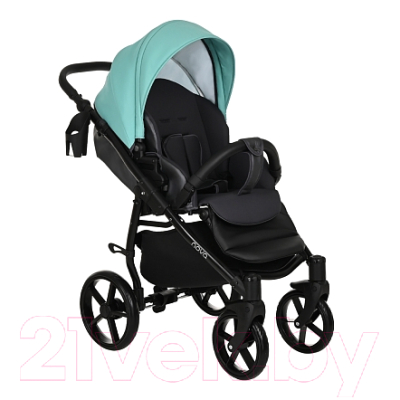 Детская универсальная коляска Tutis Novo 2 в 1 / 1142236 (Antracite Metalic/Mint)