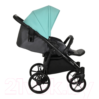 Детская универсальная коляска Tutis Novo 2 в 1 / 1142236 (Antracite Metalic/Mint)