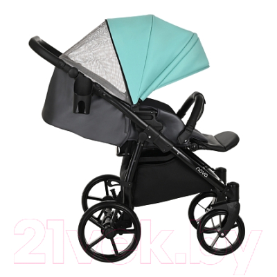 Детская универсальная коляска Tutis Novo 2 в 1 / 1142236 (Antracite Metalic/Mint)