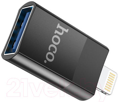 Адаптер Hoco UA17 Lightning - USB