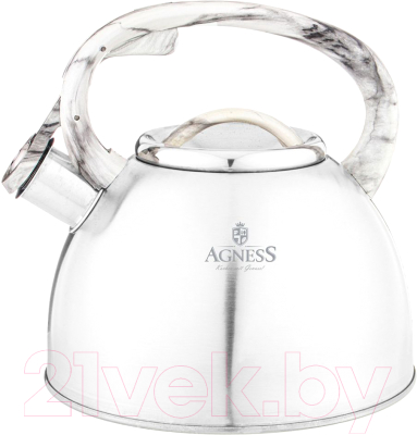 Чайник со свистком Agness 907-094 - фото