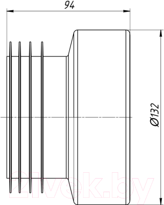 Слив (гофра) Ани Пласт W0210