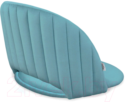 Стул барный Sheffilton SHT-ST34-1/S80-1 (голубая пастель/темный орех/черный)