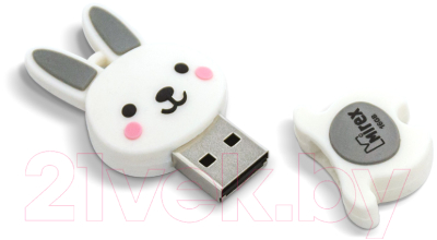 Usb flash накопитель Mirex Rabbit Grey 16GB (13600-KIDRBG16)