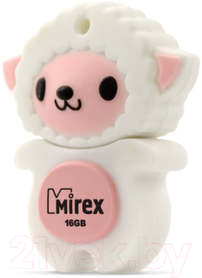 USB flash накопитель Mirex Sheep Pink 16GB (13600-KIDSHP16) - фото
