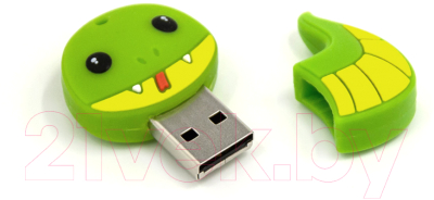 Usb flash накопитель Mirex Snake Green 16GB (13600-KIDSNG16)