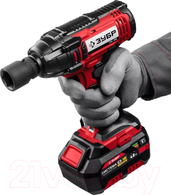 Аккумуляторный гайковерт Зубр ГУЛ-255-41