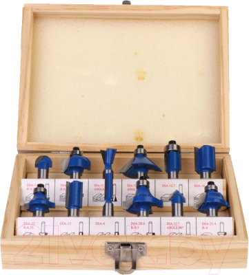 Набор фрез Диолд 90101012 - фото