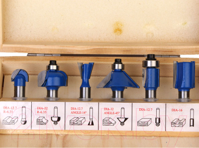 Набор фрез Диолд 90101012