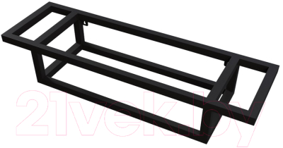 Консоль для ванной Grossman Метрис 105003 (черный) - фото