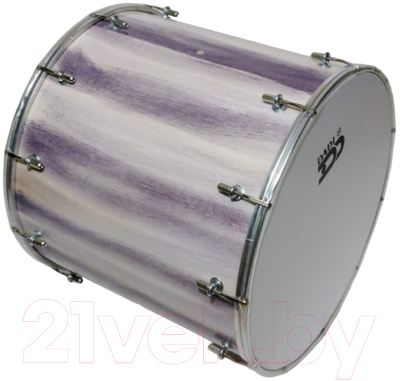 Бас-барабан Мастерская Бехтеревых BK-13Ms (мрамор светлый)