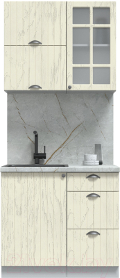 Готовая кухня Интерлиния Берес 0.9Б - фото