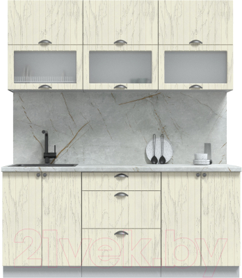 Готовая кухня Интерлиния Берес 1.8Б - фото