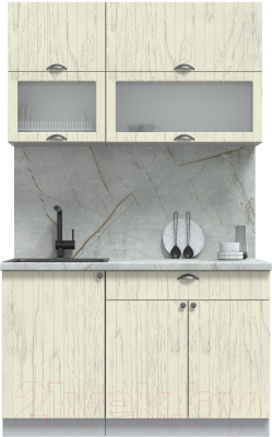 Готовая кухня Интерлиния Берес 1.3Б - фото
