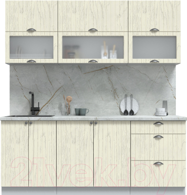 Готовая кухня Интерлиния Берес 2.0Б - фото