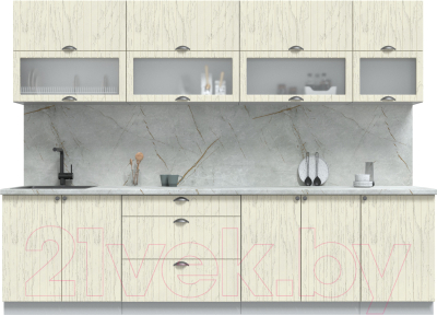 Готовая кухня Интерлиния Берес 2.9Б - фото