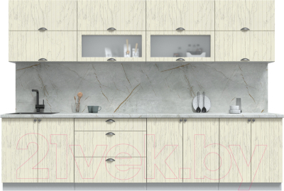 Готовая кухня Интерлиния Берес 3.1Б - фото