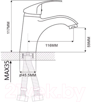 Смеситель Ekko E10001