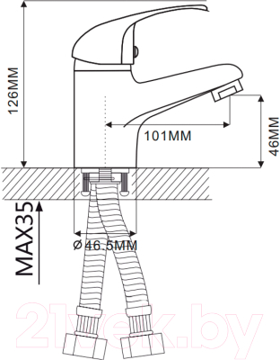 Смеситель Ekko E10109