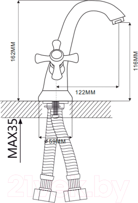 Смеситель Ekko E10332