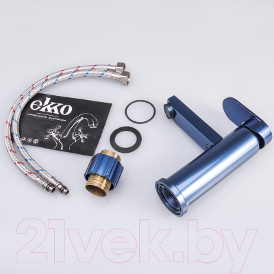 Смеситель Ekko E1081-23 (синий)