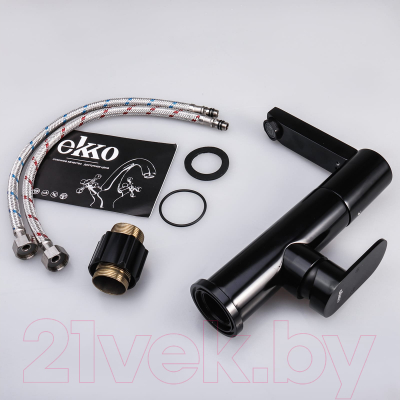 Смеситель Ekko E1083-8 (черный)