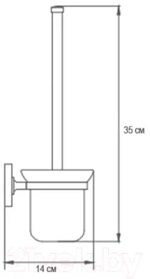Ершик для унитаза Ekko E1910