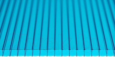 Сотовый поликарбонат Ultramarin 6000x2100x4мм - фото