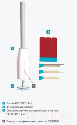 Шлифовальная система De-Tero P150 / A00022369