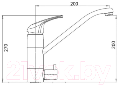 Смеситель Wisent W4298A