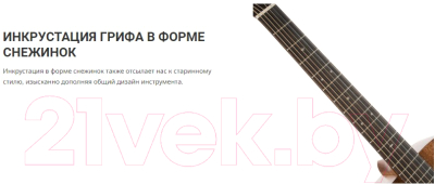 Электроакустическая гитара Cort Luce Series L450CL-NS