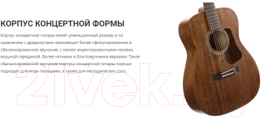 Электроакустическая гитара Cort Luce Series L450CL-NS