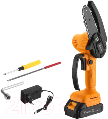 Пила цепная аккумуляторная Deko DKCHS 20-4 / 063-4307