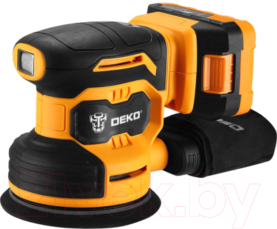 Эксцентриковая шлифовальная машина Deko DKCG20-125 / 063-4022 - фото