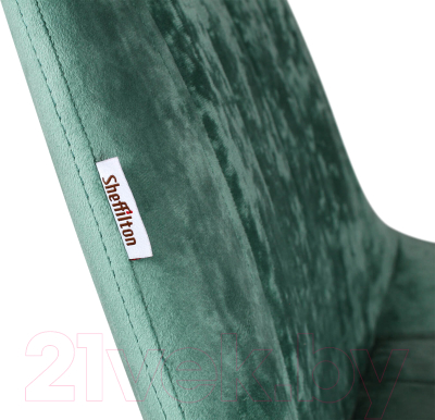 Стул барный Sheffilton SHT-ST37/S66-1 (зеленый чай/черный муар)